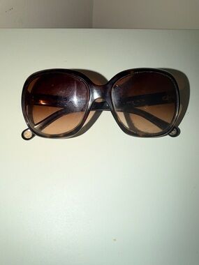 Dolce & Gabbana Oversized Brown Gradient Sunglasses